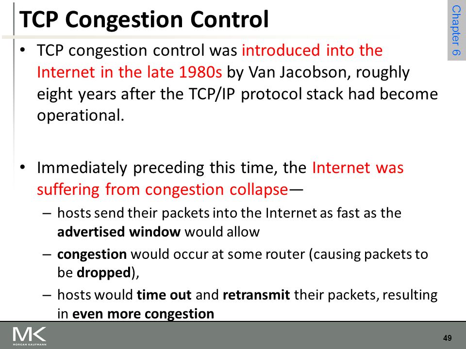 TCP congestion control
